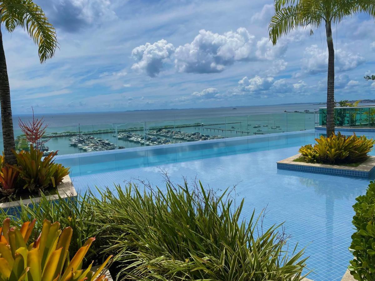 Cloc Marina Vista Mar P/ A Baia De Todos Os Santos Apartment Salvador Bagian luar foto