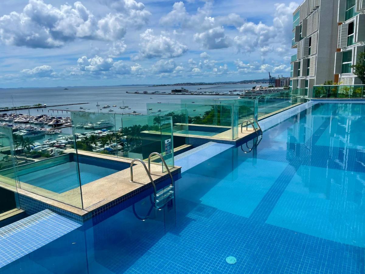 Cloc Marina Vista Mar P/ A Baia De Todos Os Santos Apartment Salvador Bagian luar foto