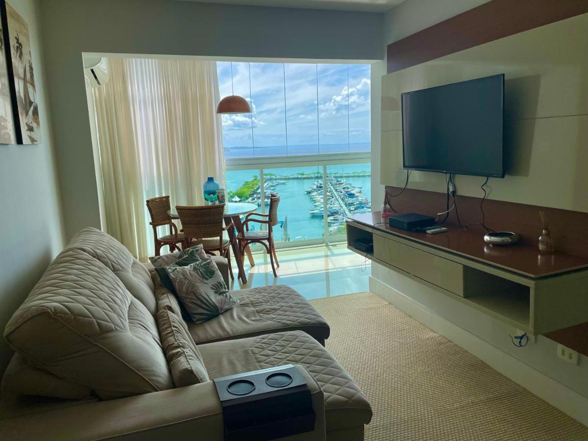 Cloc Marina Vista Mar P/ A Baia De Todos Os Santos Apartment Salvador Bagian luar foto