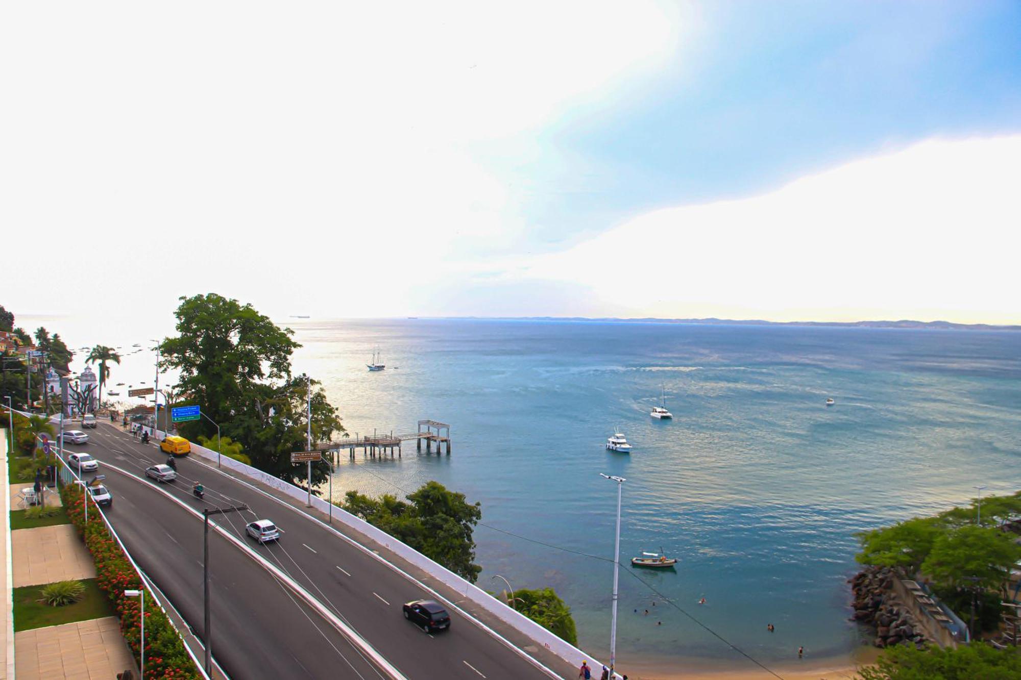 Cloc Marina Vista Mar P/ A Baia De Todos Os Santos Apartment Salvador Bagian luar foto