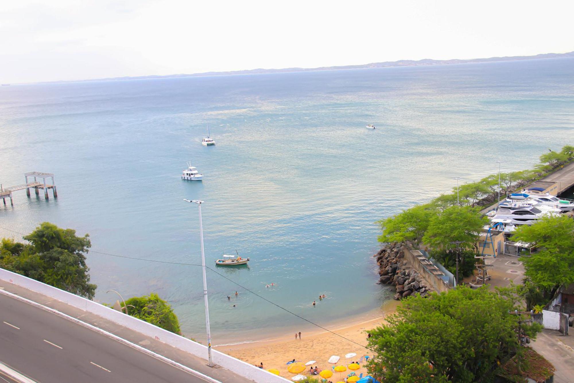 Cloc Marina Vista Mar P/ A Baia De Todos Os Santos Apartment Salvador Bagian luar foto