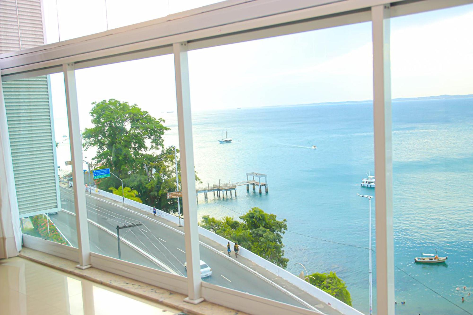 Cloc Marina Vista Mar P/ A Baia De Todos Os Santos Apartment Salvador Bagian luar foto