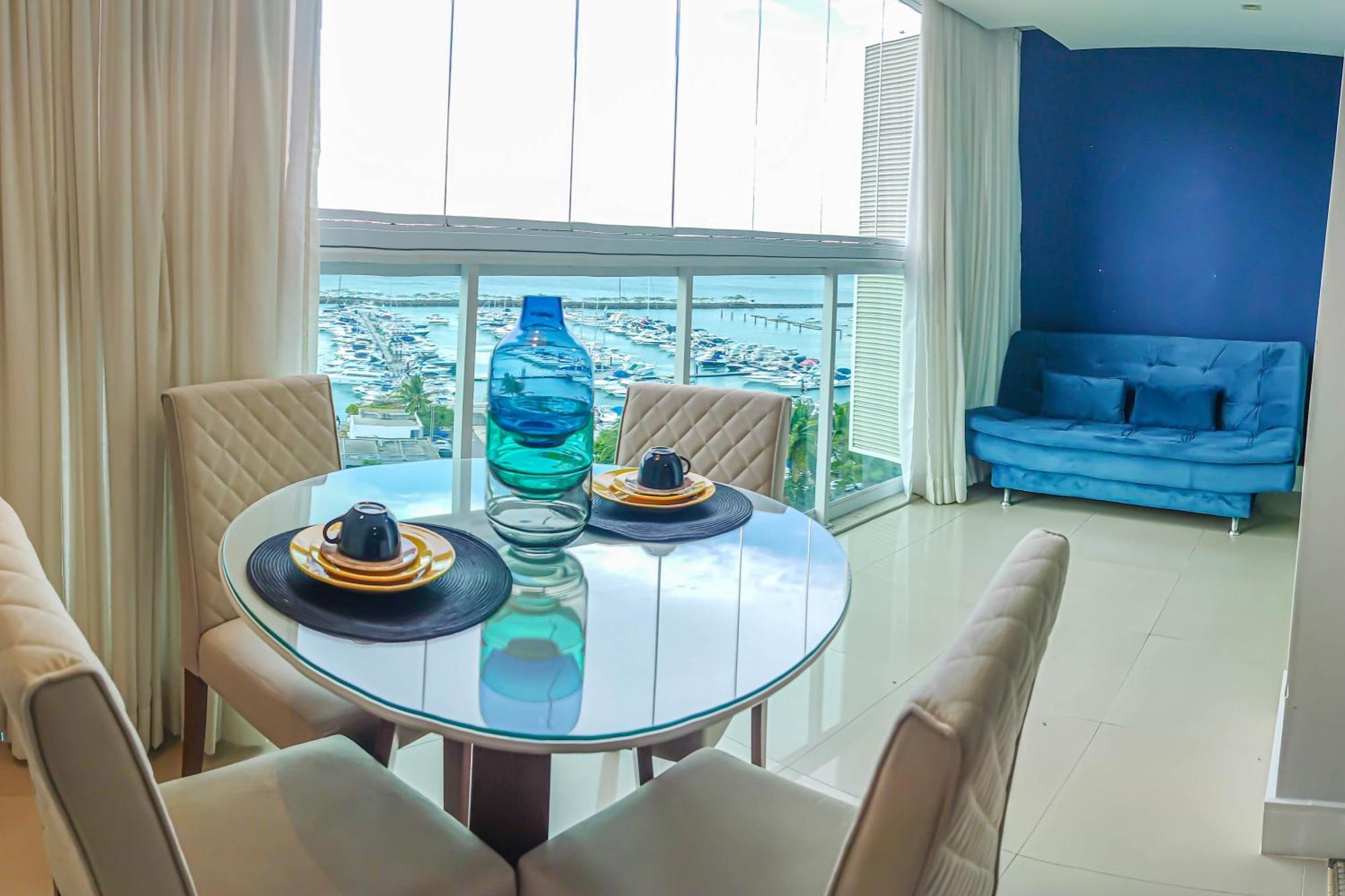 Cloc Marina Vista Mar P/ A Baia De Todos Os Santos Apartment Salvador Bagian luar foto