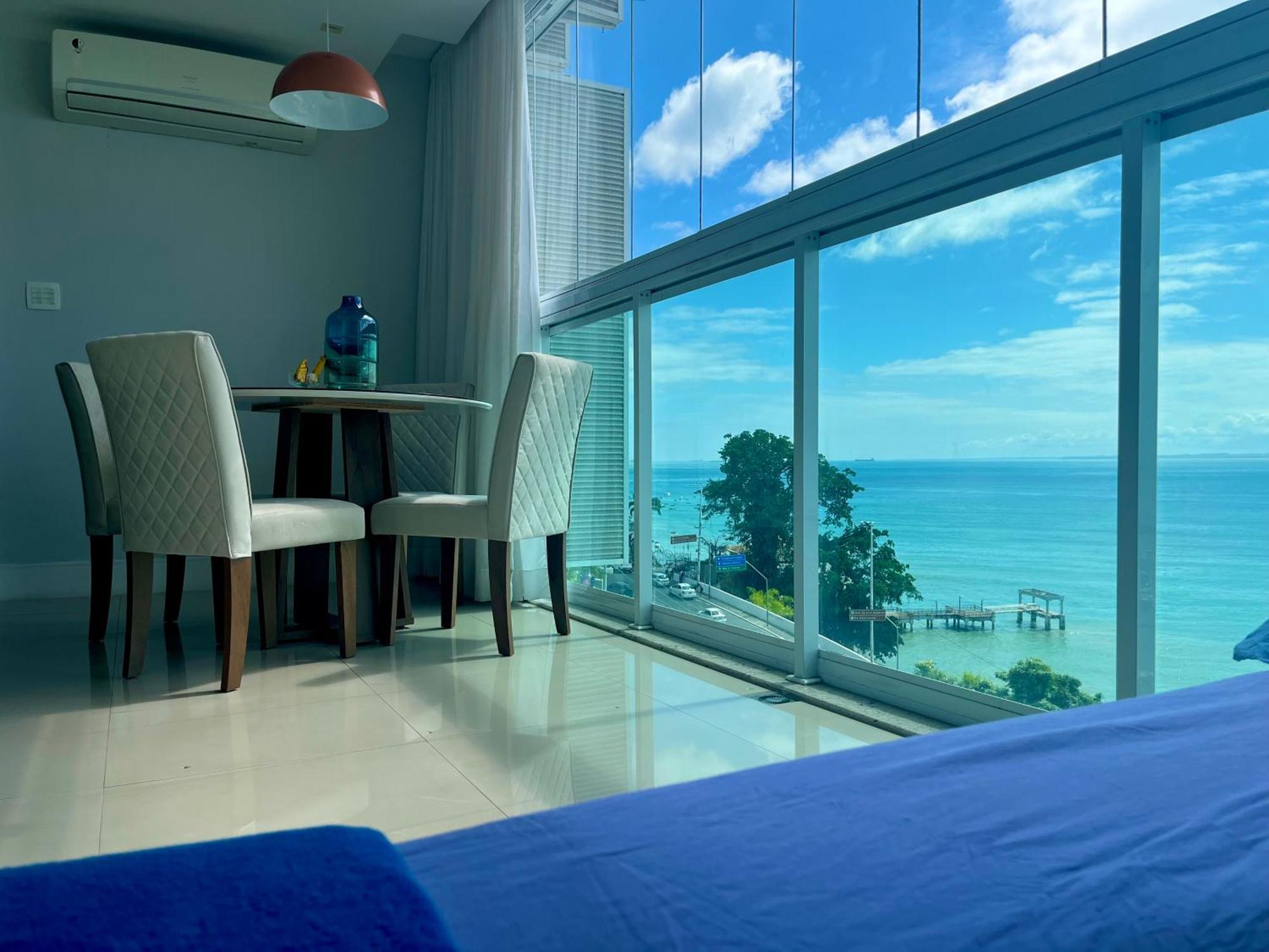 Cloc Marina Vista Mar P/ A Baia De Todos Os Santos Apartment Salvador Bagian luar foto